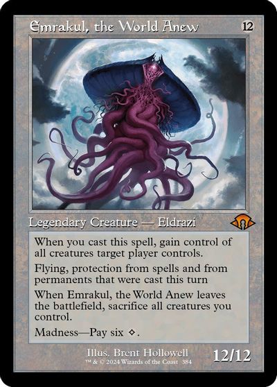 Emrakul, the World Anew (Retro Frame) card art
