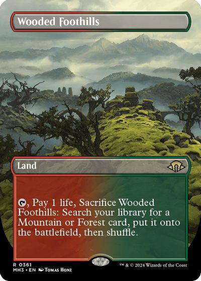 Wooded Foothills (Borderless) card art