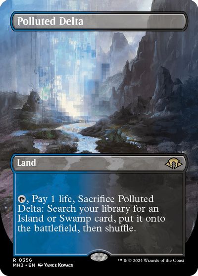 Polluted Delta (Borderless) card art