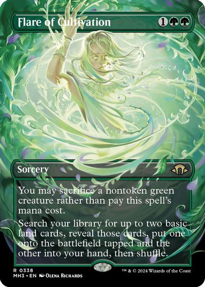 Flare of Cultivation (Borderless) card art