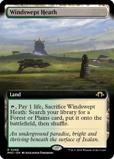 Windswept Heath (Extended Art) card art