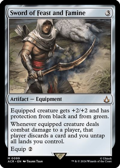 Sword of Feast and Famine card art