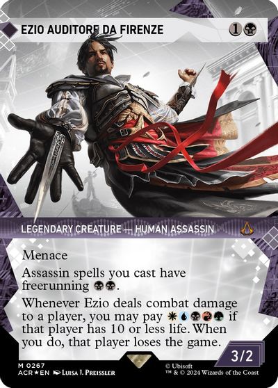 Ezio Auditore da Firenze (Showcase) (Textured Foil) card art