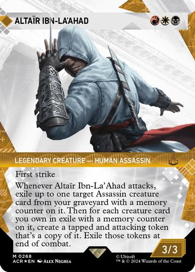 Altair Ibn-La'Ahad (Showcase) (Textured Foil) card art