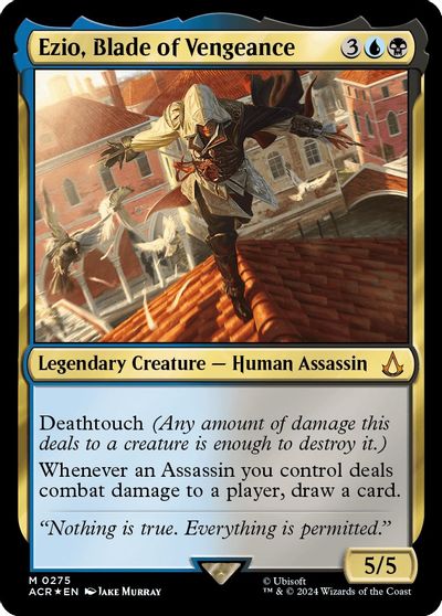 Ezio, Blade of Vengeance card art