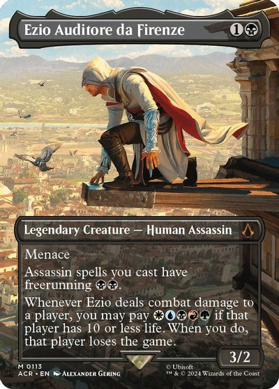 Ezio Auditore da Firenze (Borderless) card art