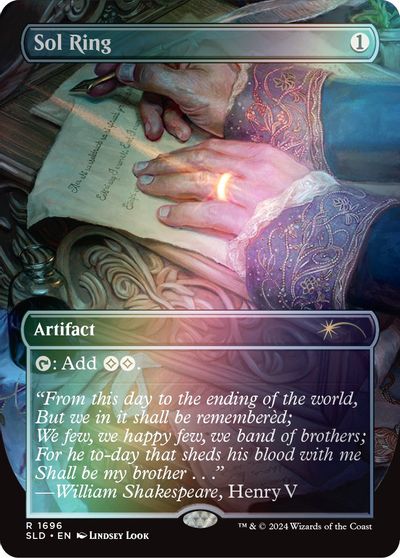 Sol Ring (1696) (Rainbow Foil) card art