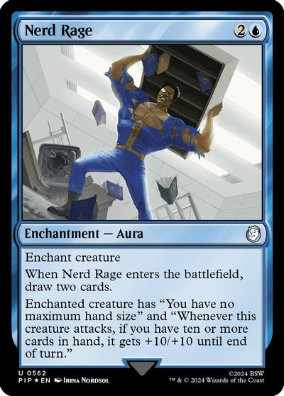 Nerd Rage (Surge Foil) card art