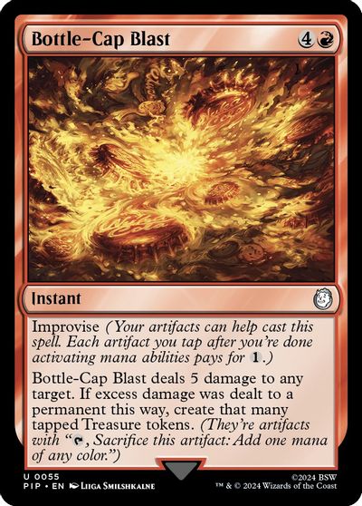 Bottle-Cap Blast card art