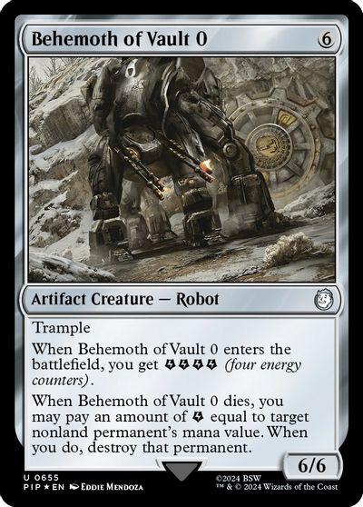 Behemoth of Vault 0 (Surge Foil) card art
