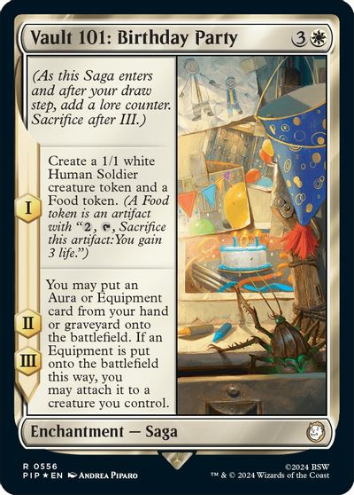 Vault 101: Birthday Party (Surge Foil) card art