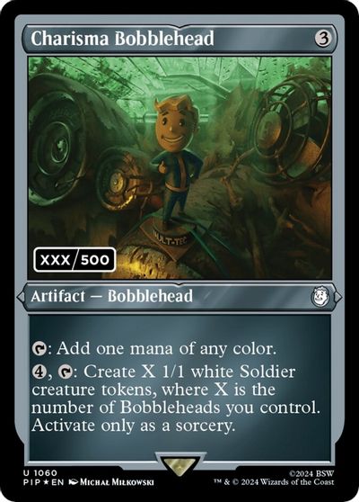 Charisma Bobblehead (Serial Numbered) card art
