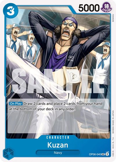 Kuzan card art