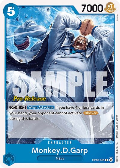 Monkey.D.Garp card art