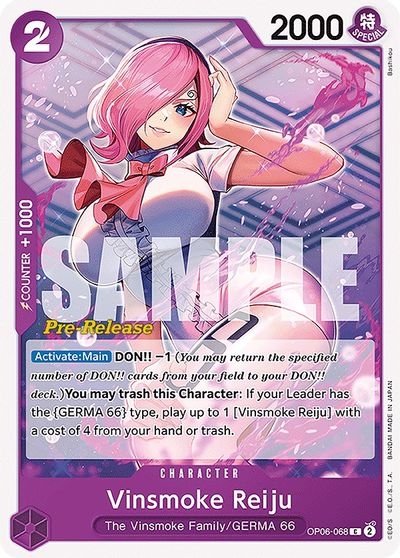 Vinsmoke Reiju (068) card art