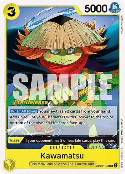 Kawamatsu card art