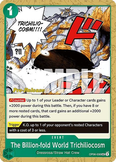 The Billion-fold World Trichiliocosm card art