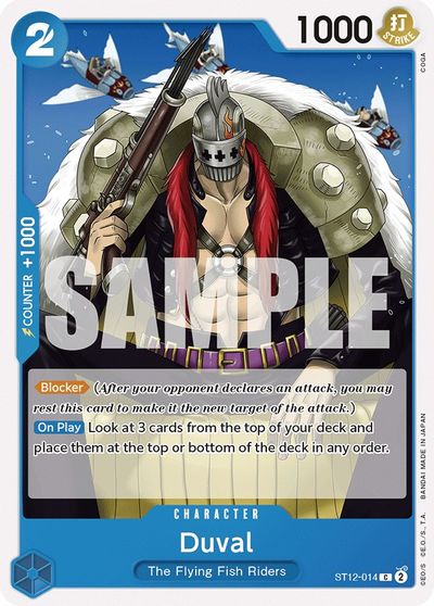 Duval card art