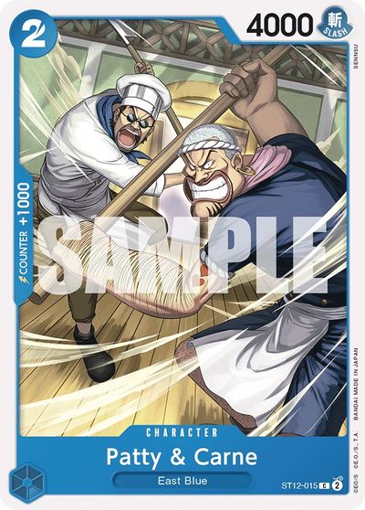 Patty & Carne card art