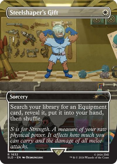 Steelshaper's Gift card art