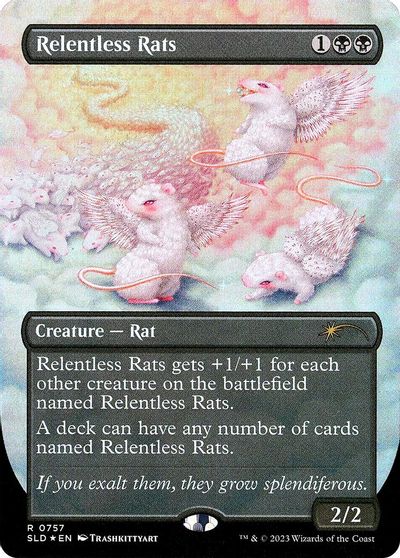 Relentless Rats (757) card art