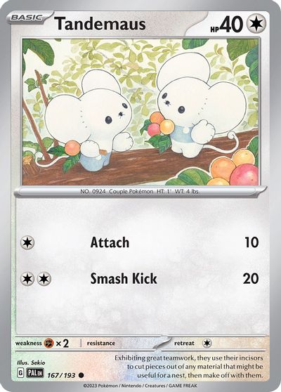 Tandemaus (Cosmos Foil) card art