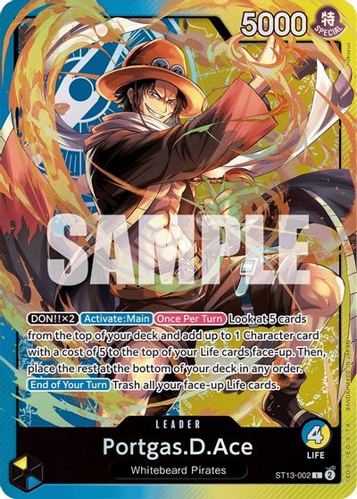 Portgas.D.Ace (002) card art