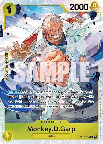 Monkey.D.Garp card art