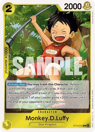 Monkey.D.Luffy (014) card art