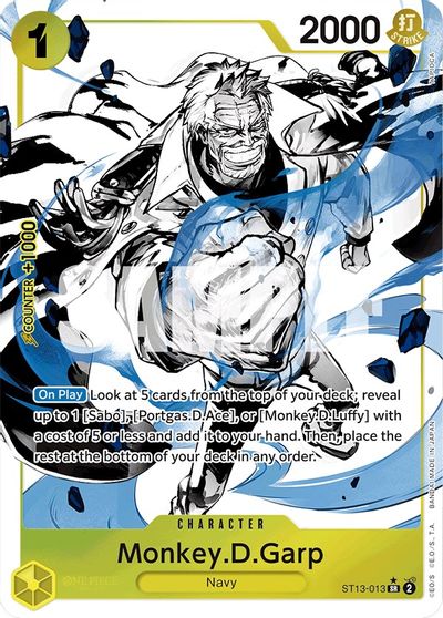 Monkey.D.Garp (Parallel) card art