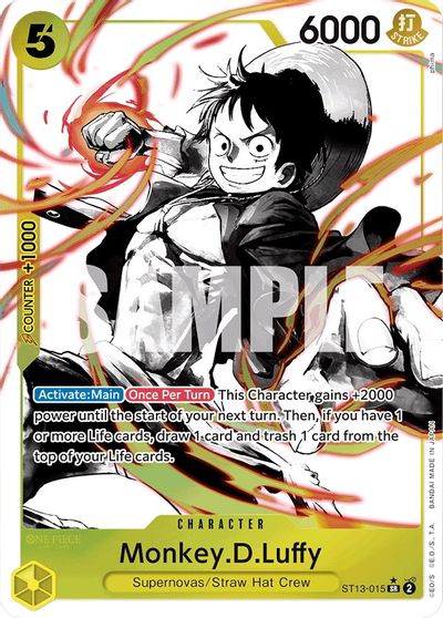 Monkey.D.Luffy (015) (Parallel) card art