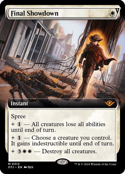 Final Showdown (Extended Art) card art