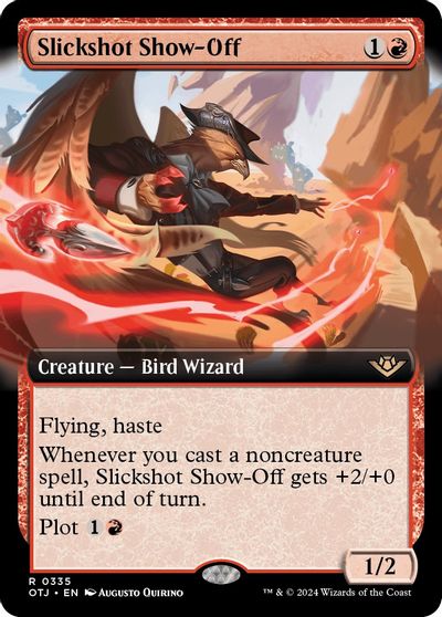 Slickshot Show-Off (Extended Art) card art