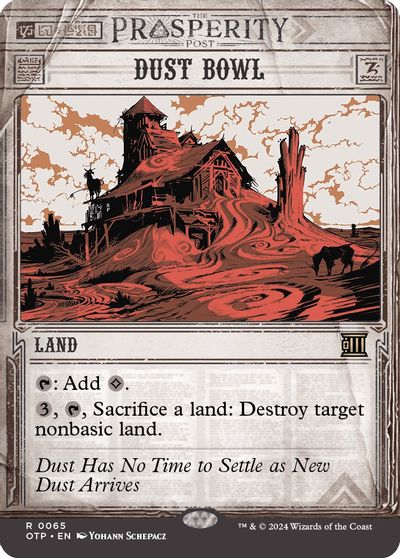 Dust Bowl card art