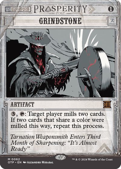Grindstone card art
