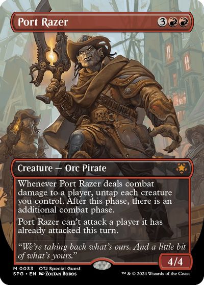 Port Razer (Borderless) card art