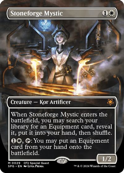 Stoneforge Mystic (Borderless) card art