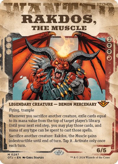 Rakdos, the Muscle (Showcase) card art