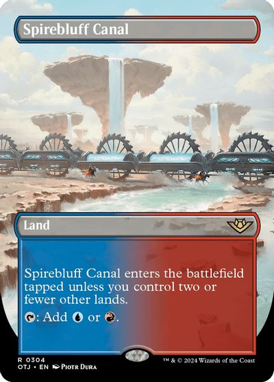 Spirebluff Canal (Borderless) card art
