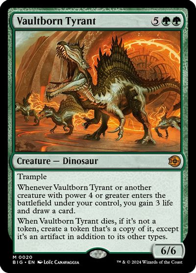 Vaultborn Tyrant card art