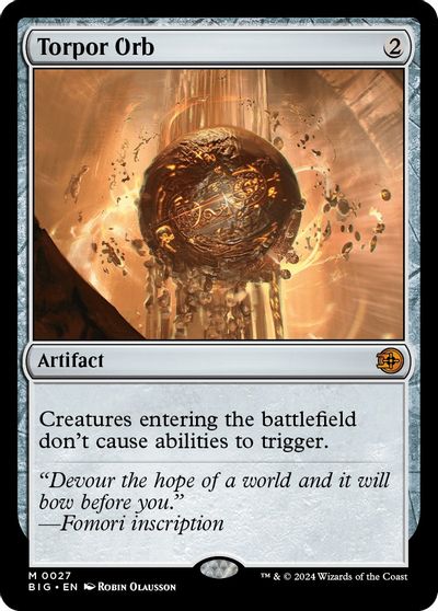 Torpor Orb card art