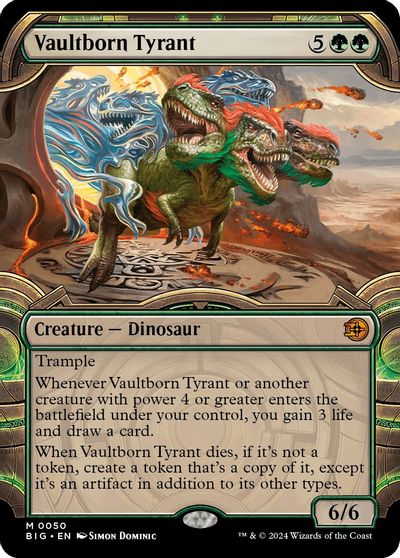 Vaultborn Tyrant (Showcase) card art