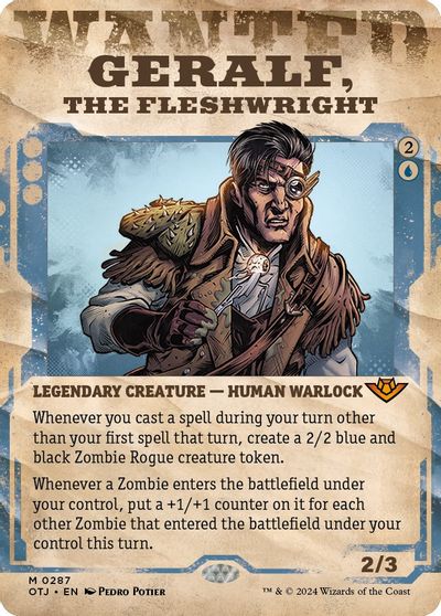 Geralf, the Fleshwright (Showcase) card art