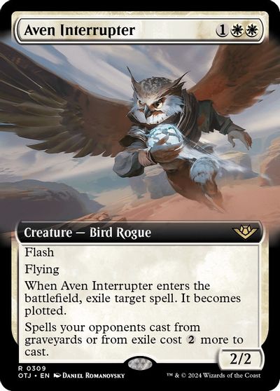Aven Interrupter (Extended Art) card art