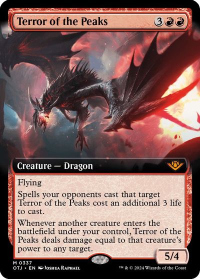 Terror of the Peaks (Extended Art) card art