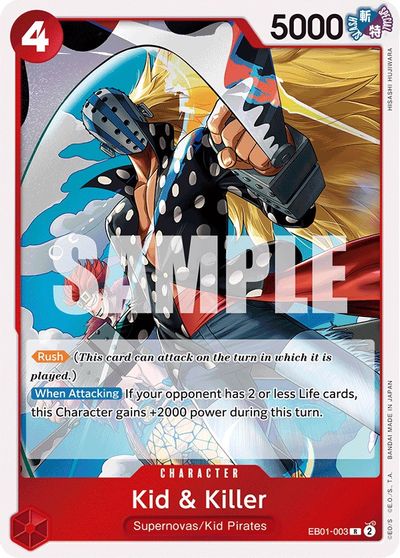 Kid & Killer card art