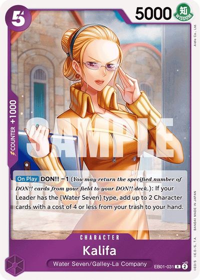 Kalifa card art