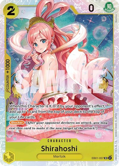 Shirahoshi card art