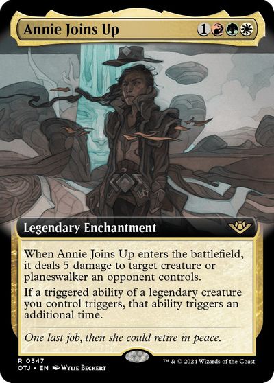 Annie Joins Up (Extended Art) card art