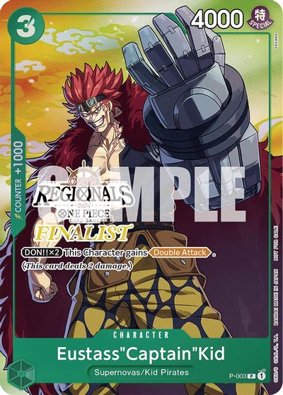 Eustass"Captain"Kid (Online Regional 2024 Vol. 2) [Finalist] card art